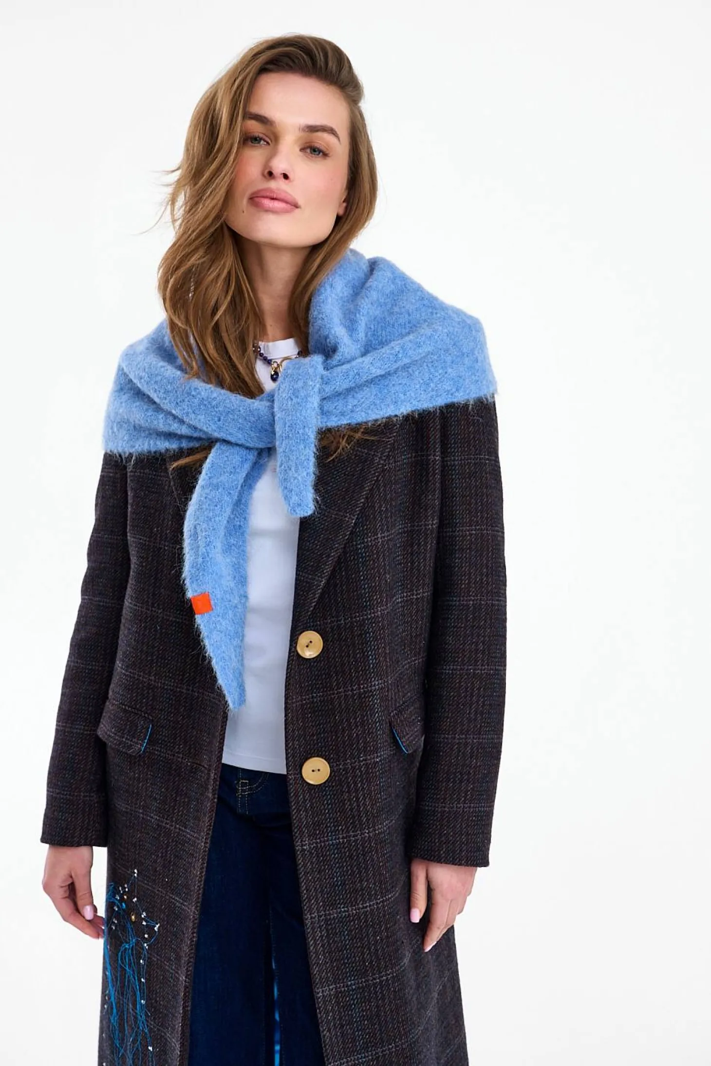 Apaszka Alpaca Deep