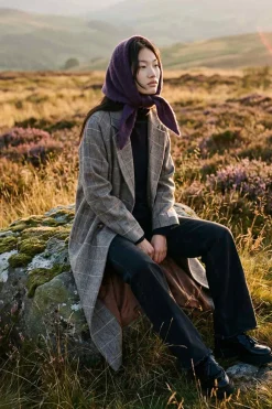Apaszka Alpaca Twilight