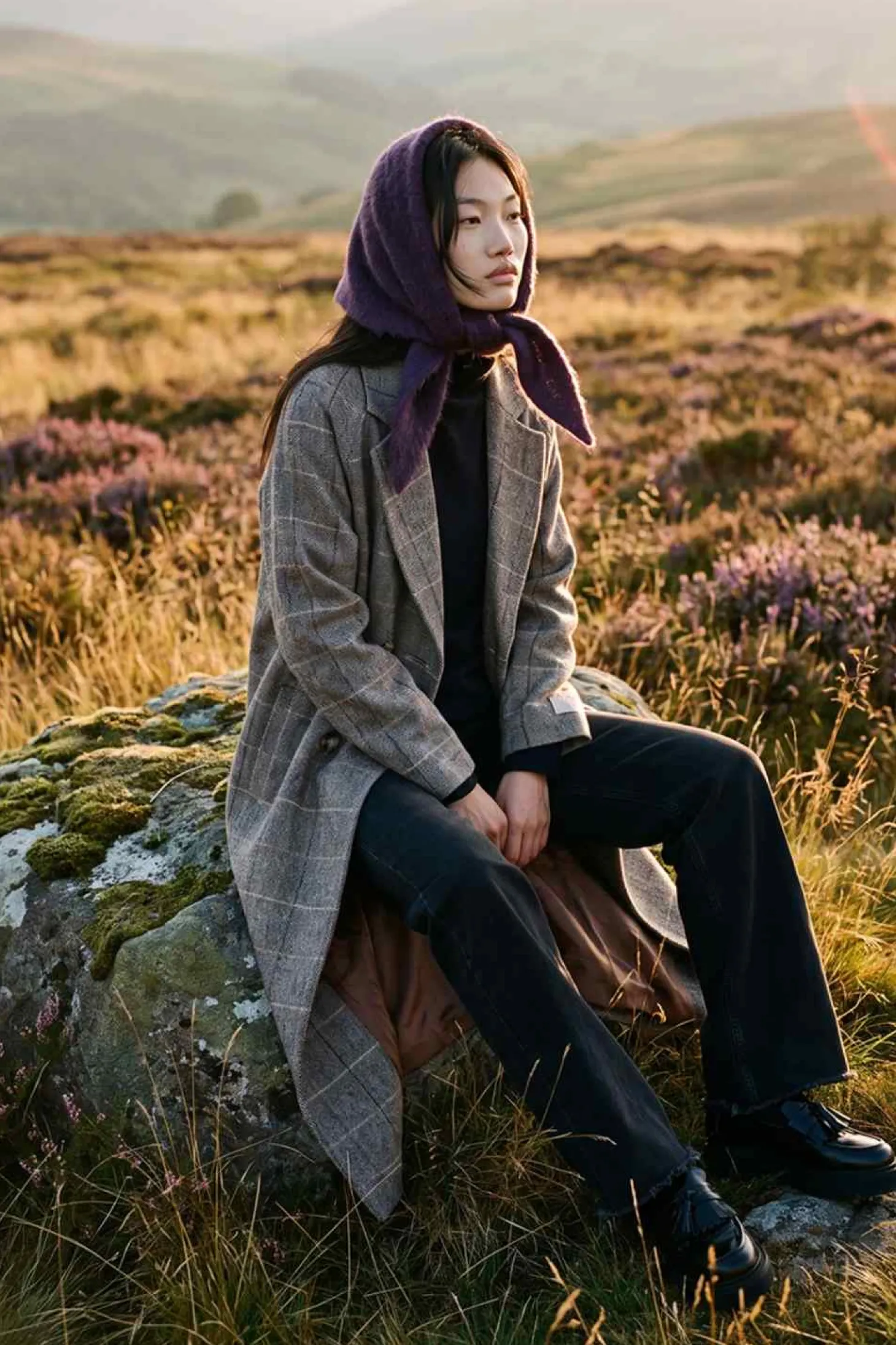 Apaszka Alpaca Twilight