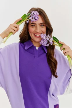Bluza polo Mystic Plum