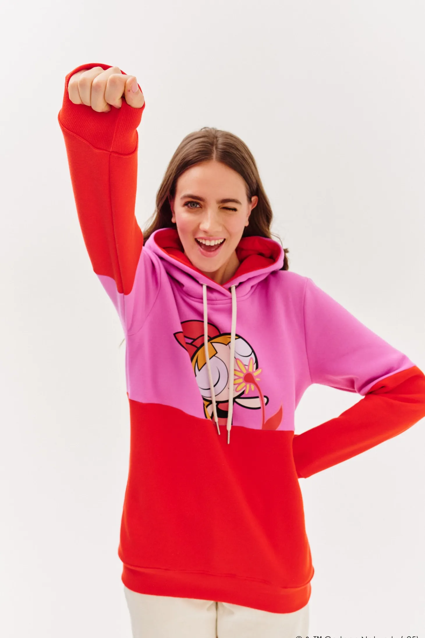 Bluza z kapturem Blossom Bubblegum