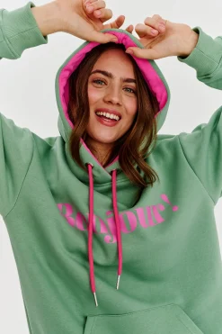 Bluza z kapturem Bonjour Chérie
