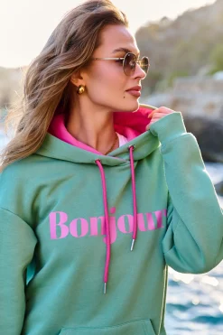Bluza z kapturem Bonjour Chérie