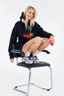 Bluza z kapturem Fearless Supergirl