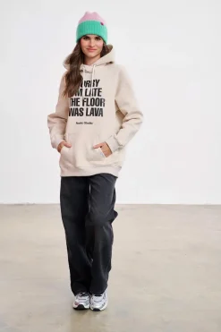 Bluza z kapturem Floor is Lava