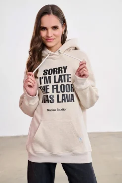Bluza z kapturem Floor is Lava
