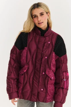 Bomberka pikowana Berry Snuggle