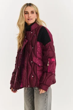 Bomberka pikowana Berry Snuggle