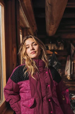 Bomberka pikowana Berry Snuggle