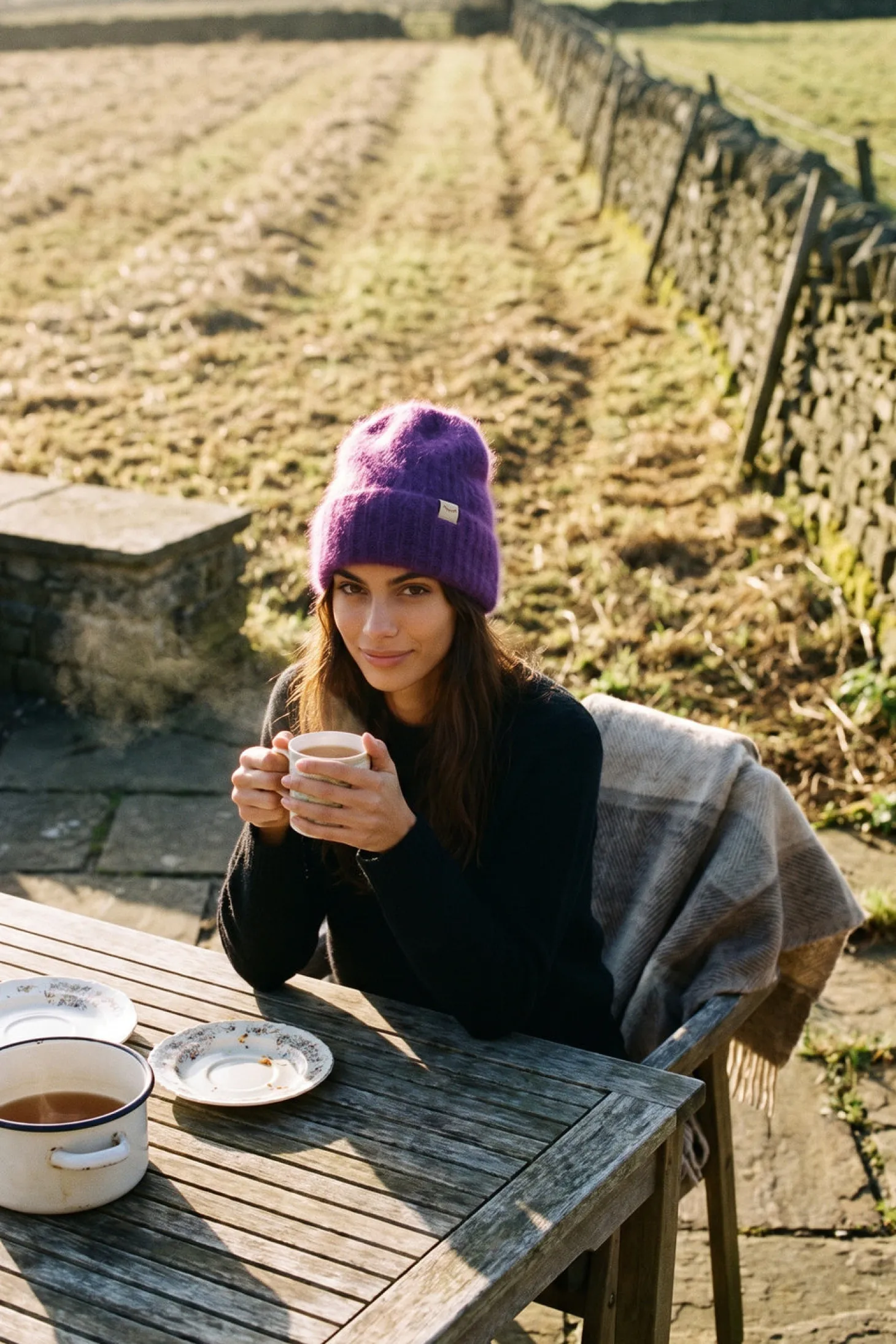 Czapka beanie Juicy Plum