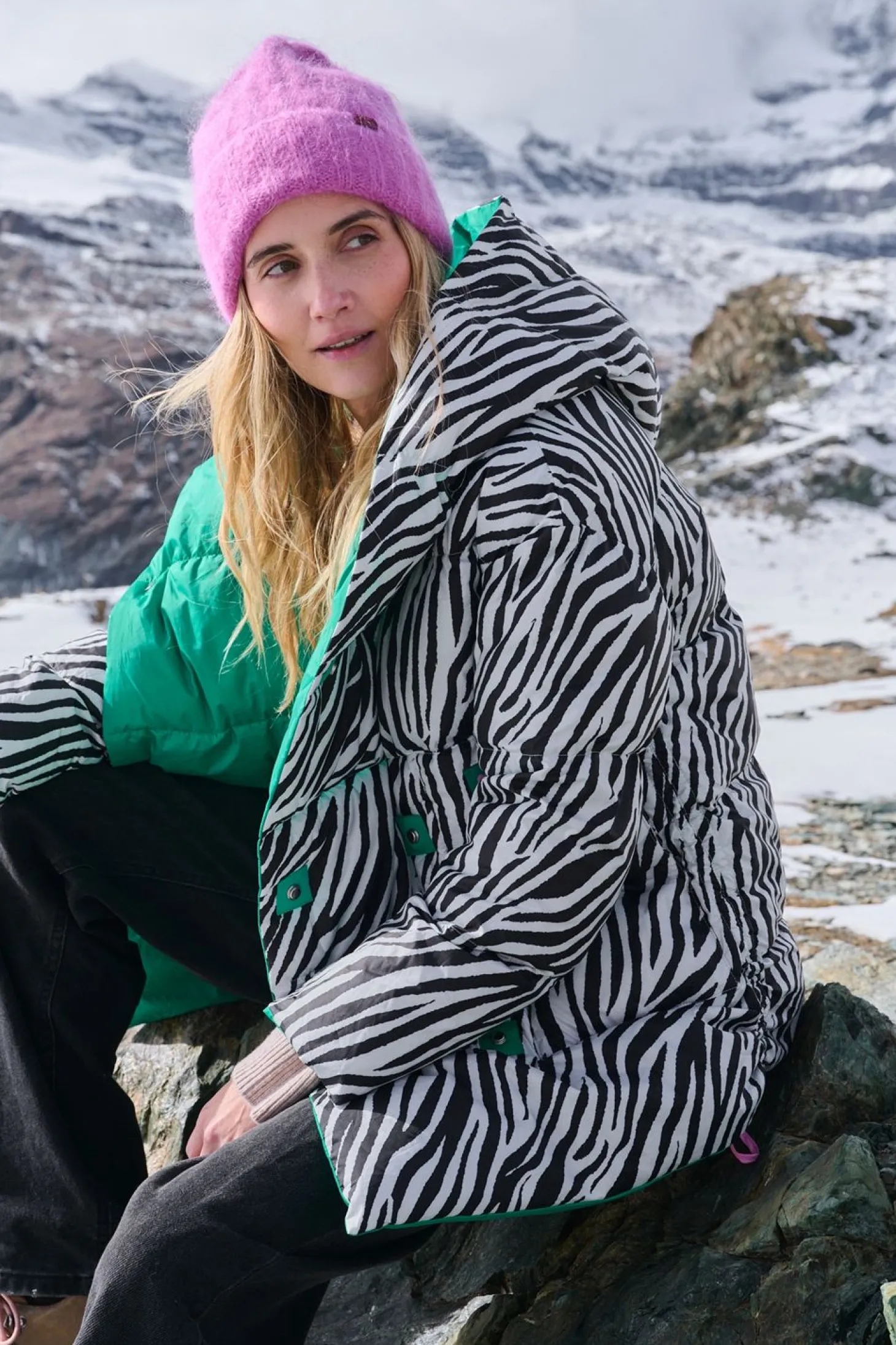 Czapka Fluffy Bubblegum