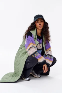 Długa kamizelka dwustronna Grove Walk