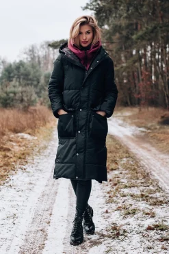 Długa kurtka zimowa Aurora