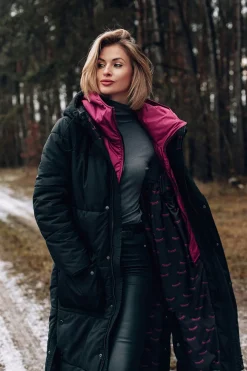 Długa kurtka zimowa Aurora