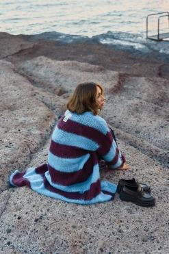 Długi kardigan Midnight Merlot
