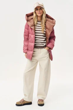 Dwustronna kurtka zimowa Alaska Caramel Blush