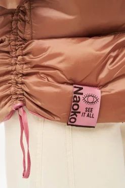 Dwustronna kurtka zimowa Alaska Caramel Blush