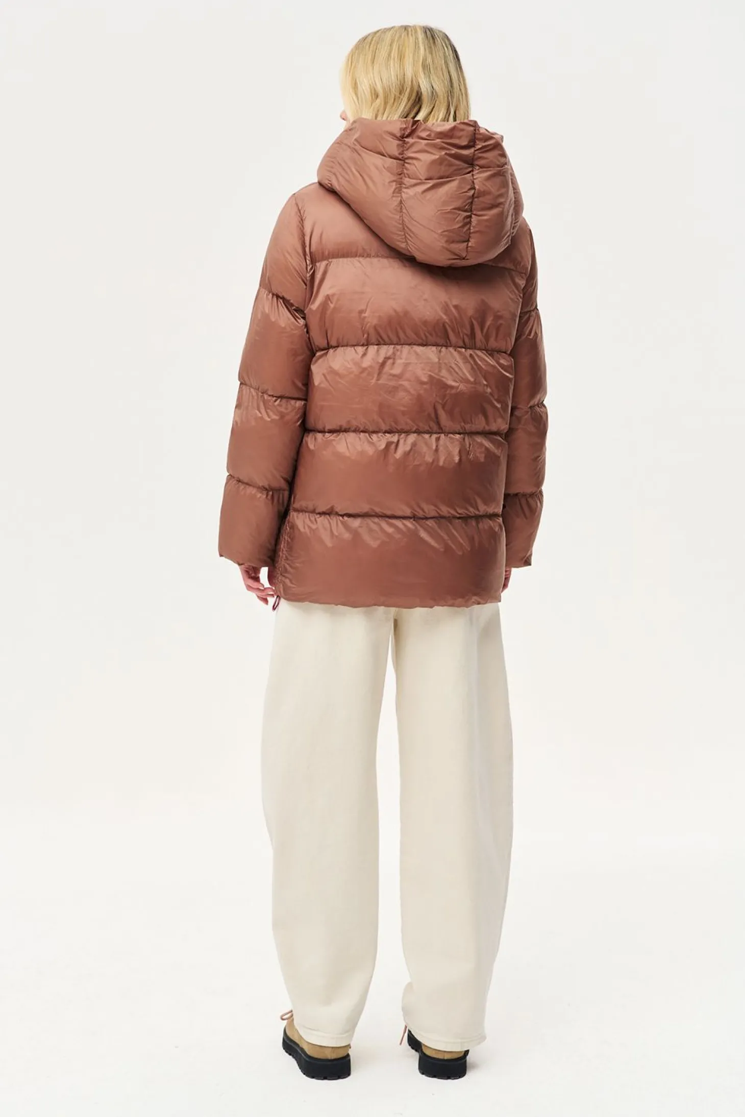 Dwustronna kurtka zimowa Alaska Caramel Blush