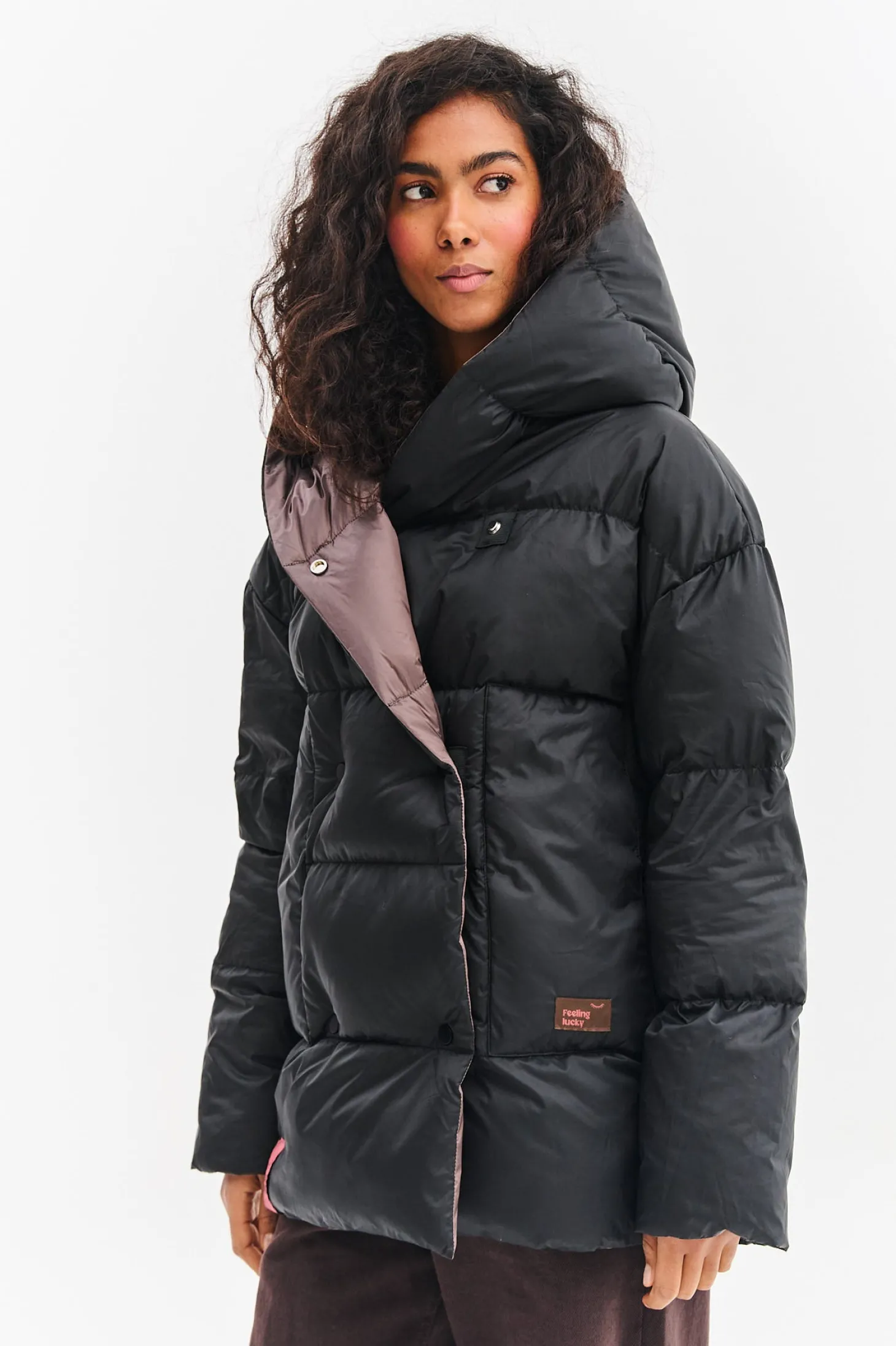 Dwustronna kurtka zimowa Alaska Velvet Earth