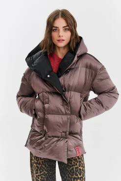 Dwustronna kurtka zimowa Alaska Velvet Earth