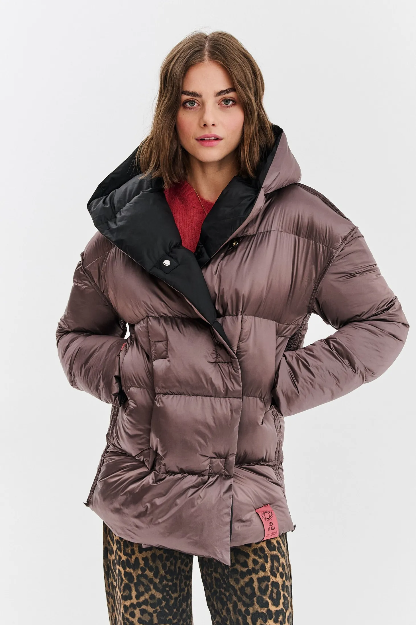 Dwustronna kurtka zimowa Alaska Velvet Earth