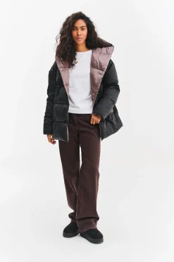 Dwustronna kurtka zimowa Alaska Velvet Earth
