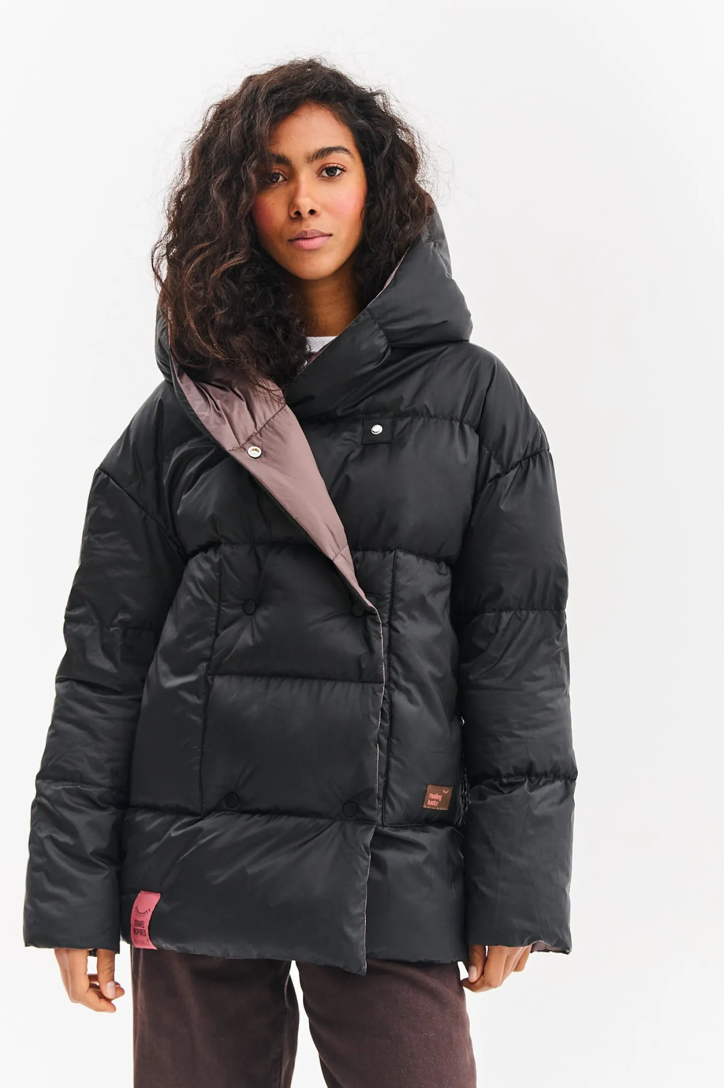 Dwustronna kurtka zimowa Alaska Velvet Earth