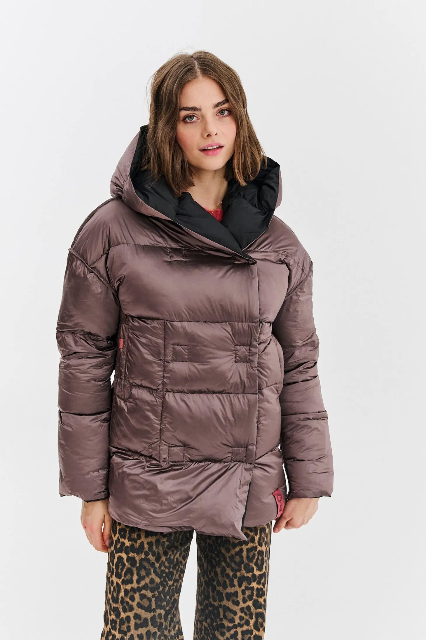 Dwustronna kurtka zimowa Alaska Velvet Earth