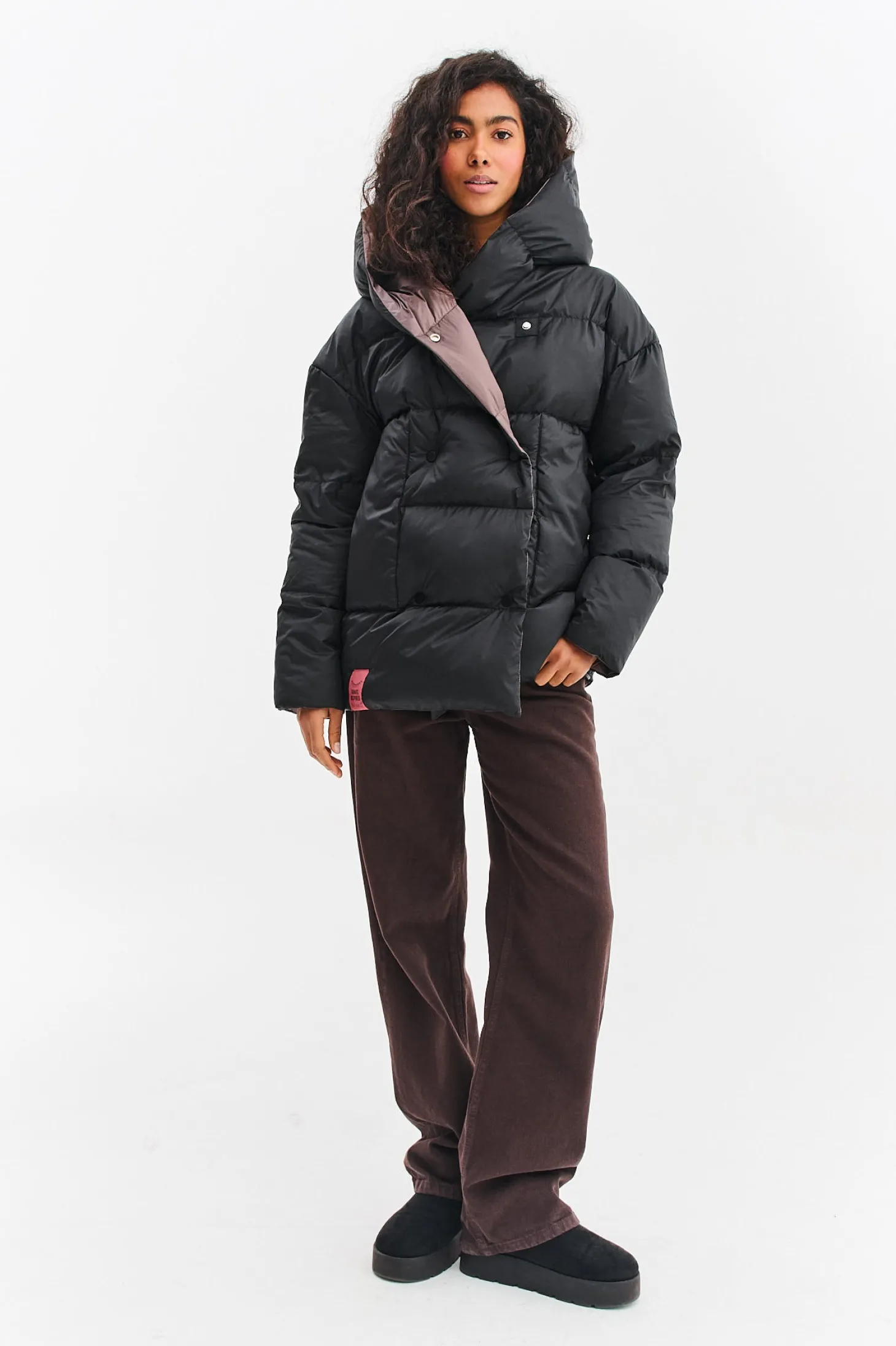 Dwustronna kurtka zimowa Alaska Velvet Earth