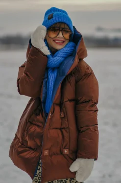 Dwustronna kurtka zimowa Alaska Cinnamon Cloud