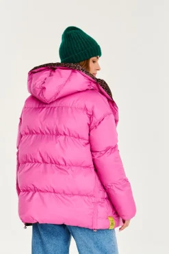 Dwustronna kurtka zimowa Alaska Pink Panther