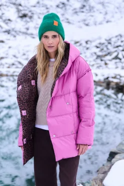 Dwustronna kurtka zimowa Alaska Pink Panther