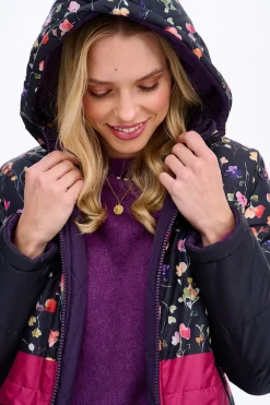 Dwustronna kurtka zimowa Iceberg Blooming Secret