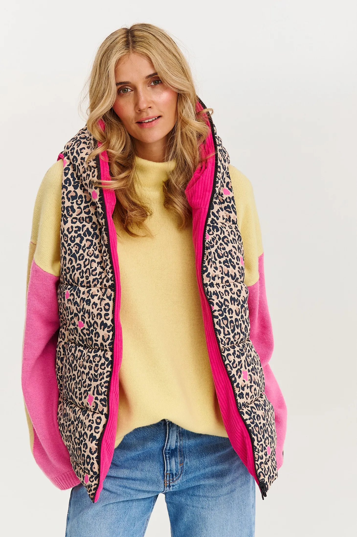 Kamizelka dwustronna Pink Panther