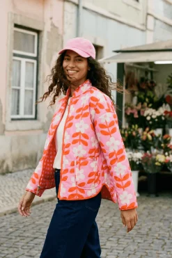 Kurtka dwustronna Peachy Bloom