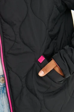 Kurtka dwustronna Poppy Pink Thunder