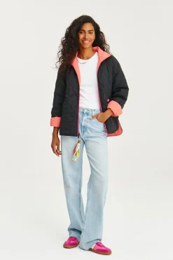 Kurtka dwustronna Poppy Pink Thunder