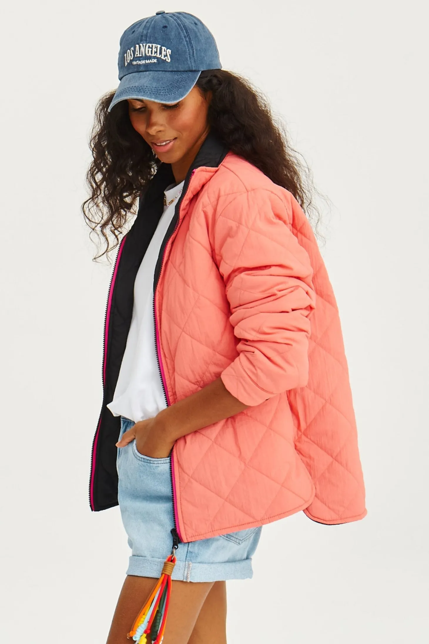 Kurtka dwustronna Poppy Pink Thunder
