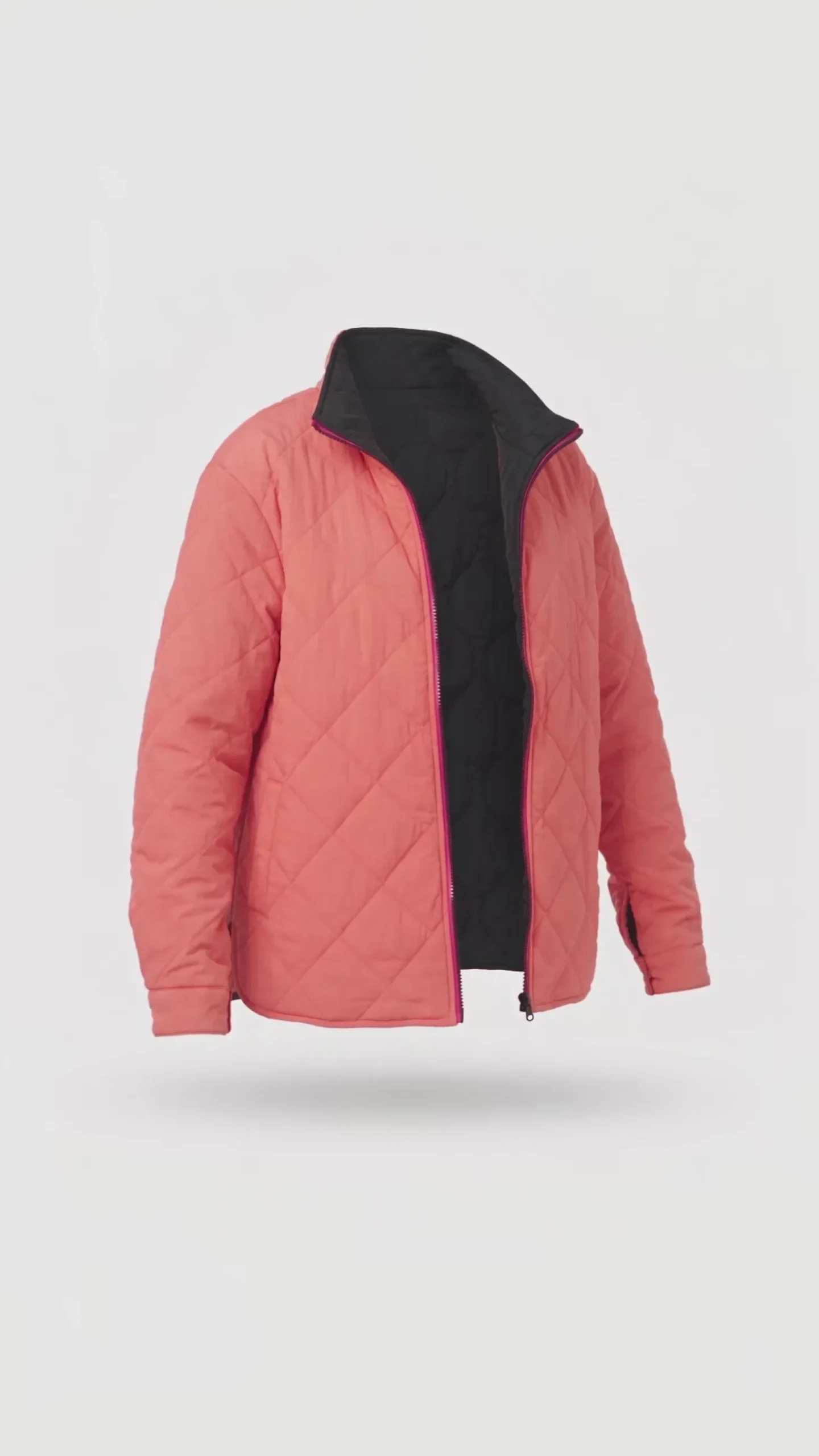 Kurtka dwustronna Poppy Pink Thunder