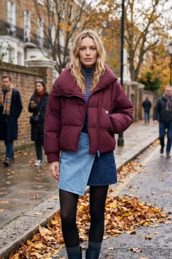 Kurtka puchowa Cortina Claret