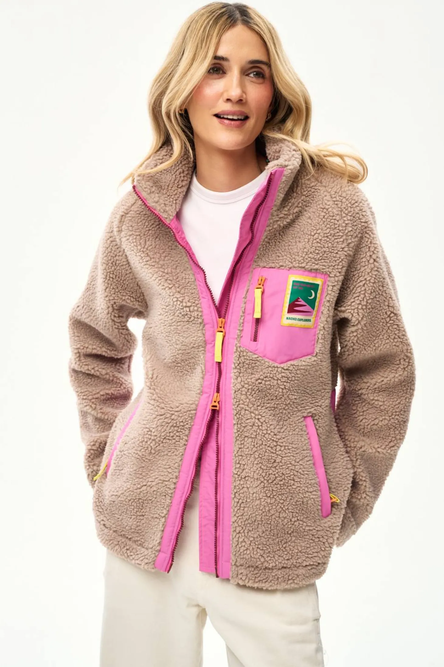 Kurtka Teddy Sandstone