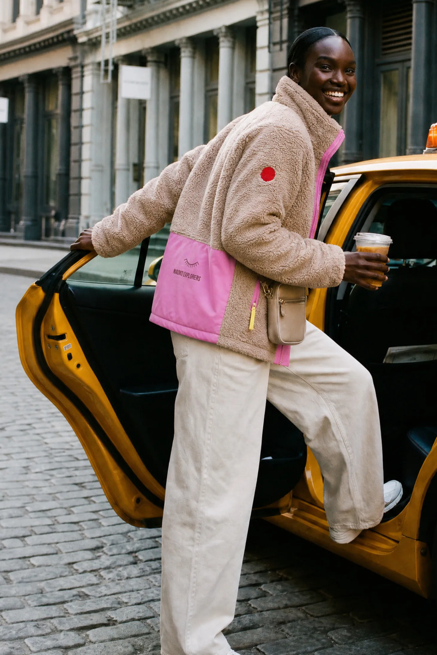 Kurtka Teddy Sandstone