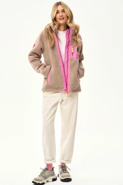 Kurtka Teddy Sandstone