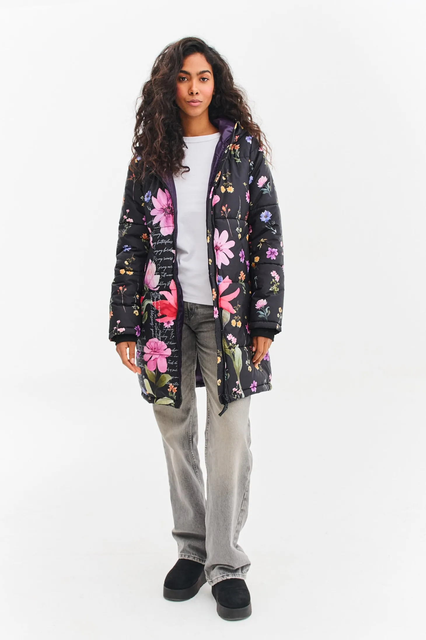 Kurtka zimowa Oslo Floral Bloom