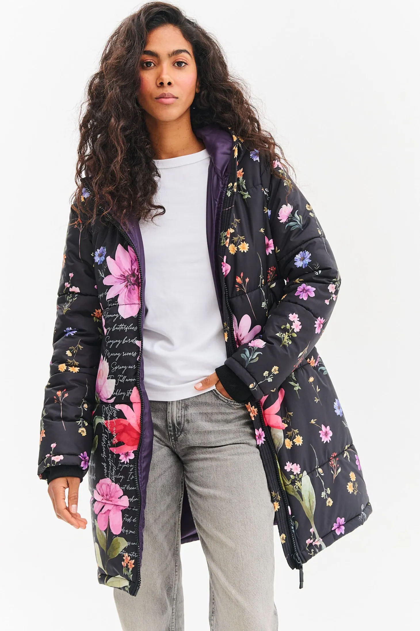 Kurtka zimowa Oslo Floral Bloom