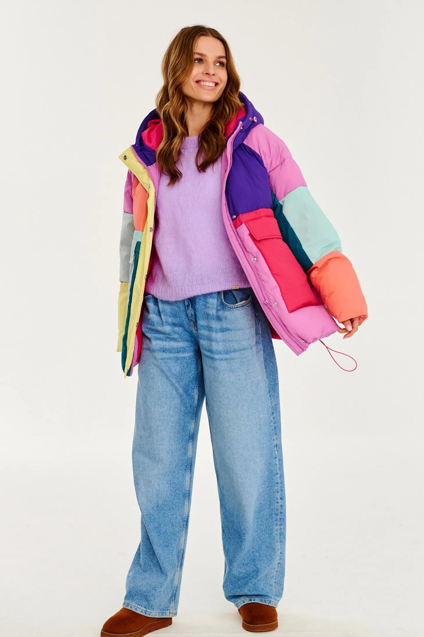 Kurtka zimowa Tromso Colorblock