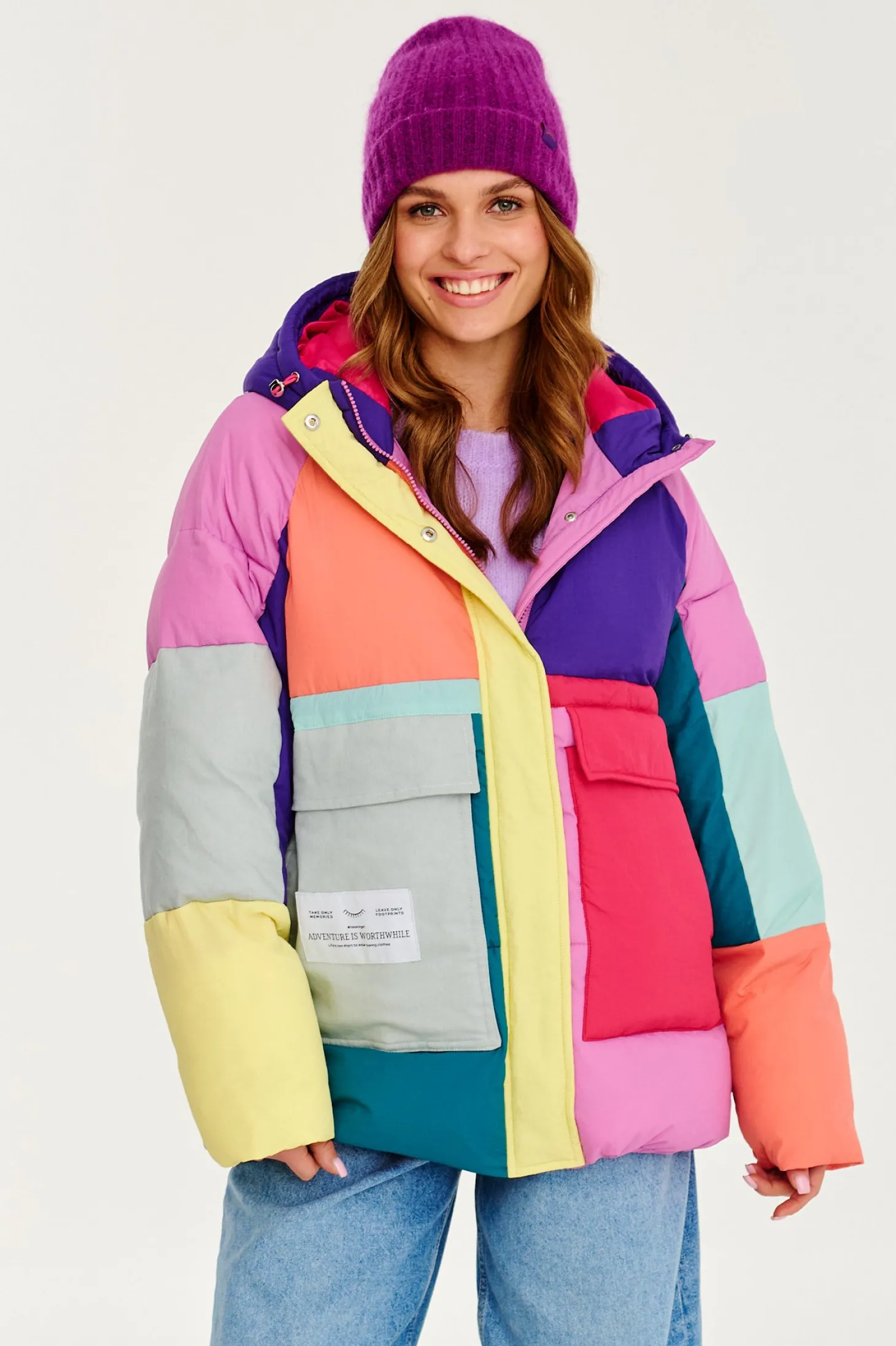 Kurtka zimowa Tromso Colorblock