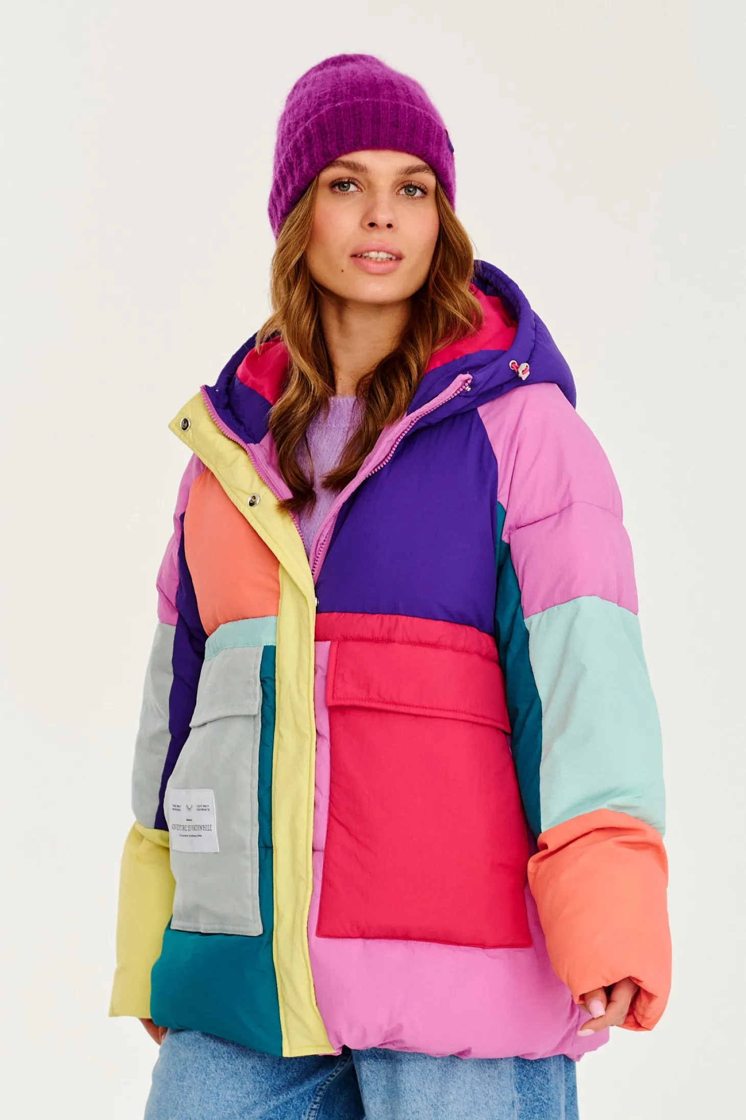 Kurtka zimowa Tromso Colorblock