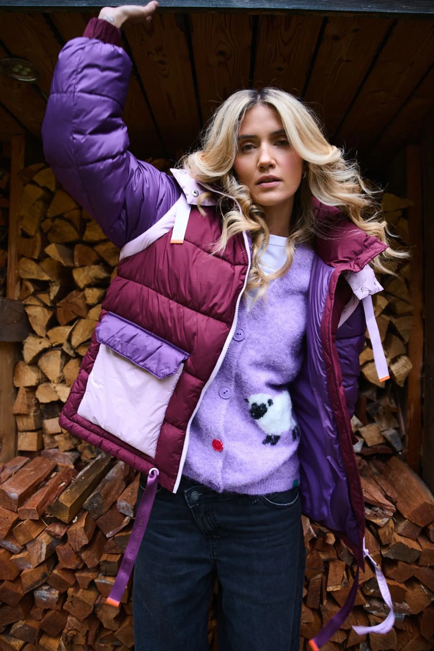 Kurtka zimowa z odpinanymi rękawami Cozy Storm