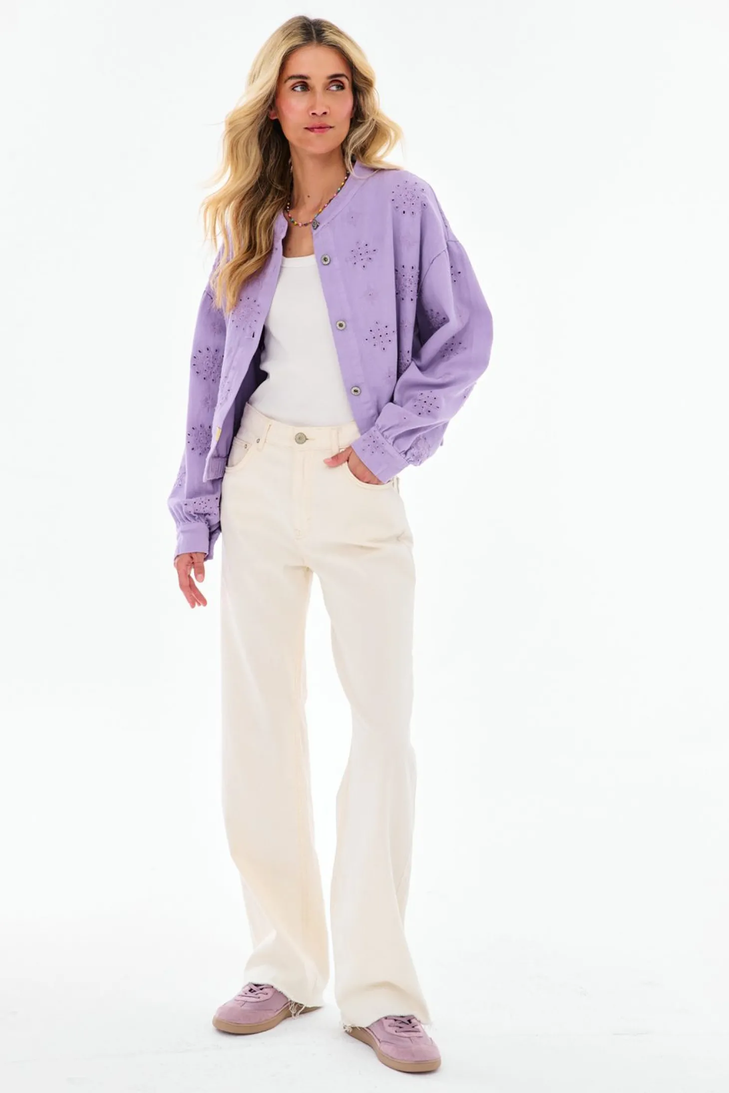 Lekka kurtka Dreamy Lilac